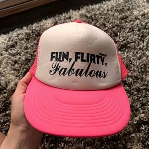 Hooters fun, flirty & fabulous adjustable hat